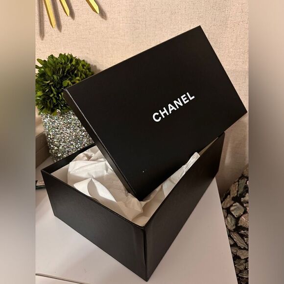 "Authentic Chanel Box - Sold As-Is" - Picture 1 of 17